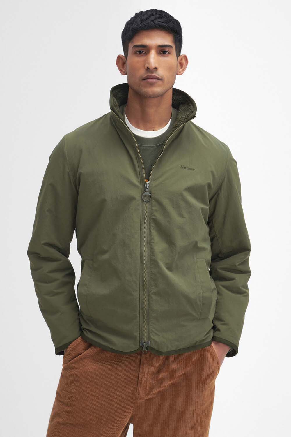 Chaqueta Barbour Reversible verde