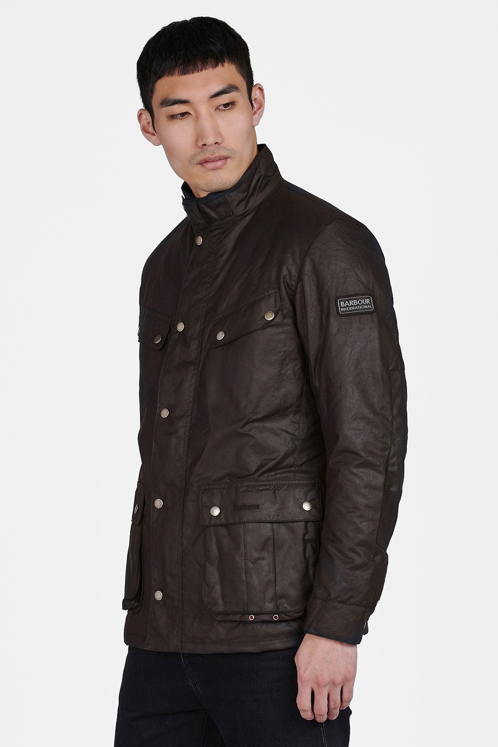 Chaqueta Barbour Duke (Marrón oscuro)