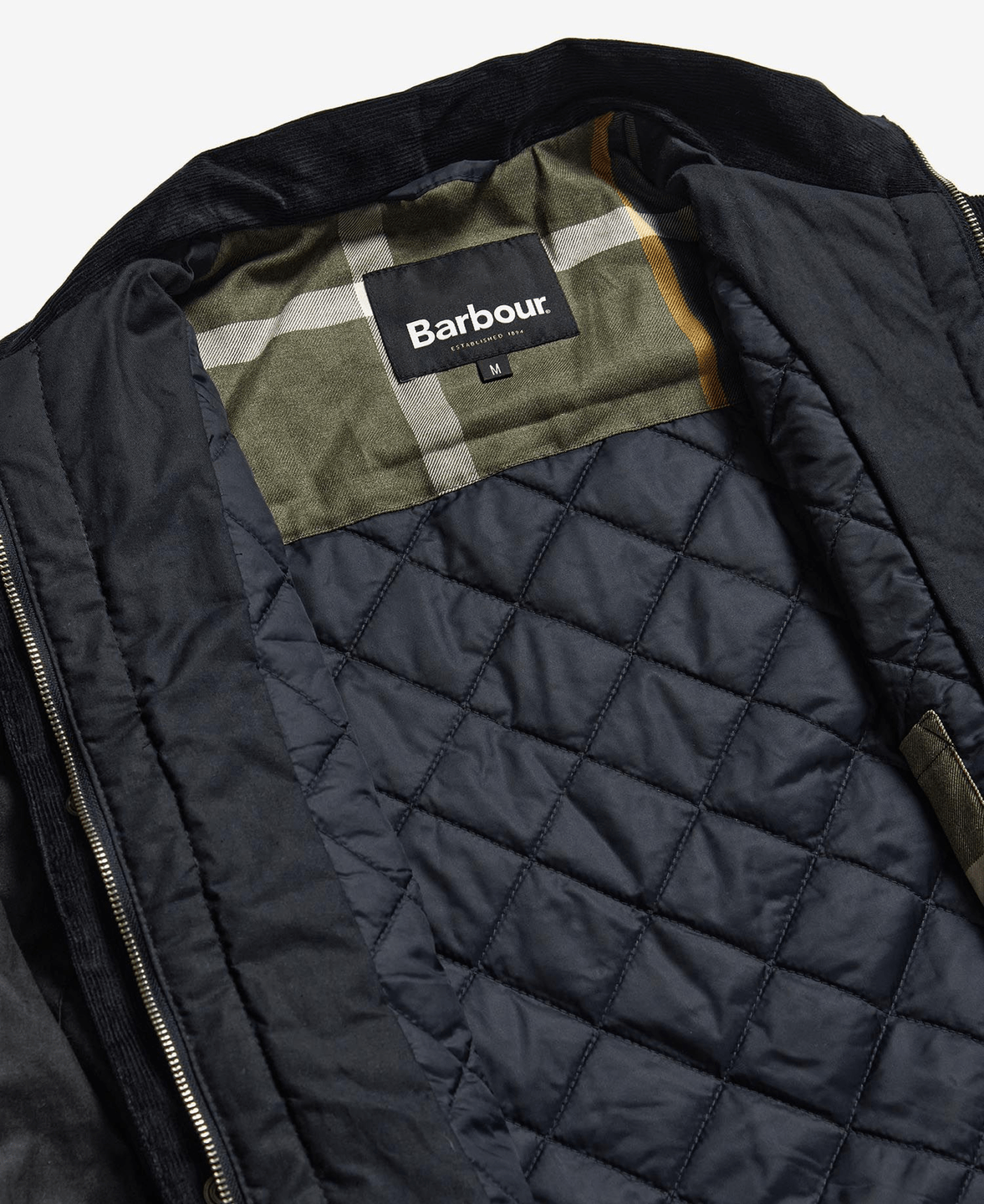 Chaqueta Barbour Compton Wax verde - Imagen 3